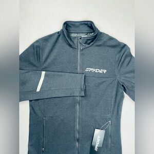 SPYDER MENS FULL ZIP SPEED FLEECE JACKET